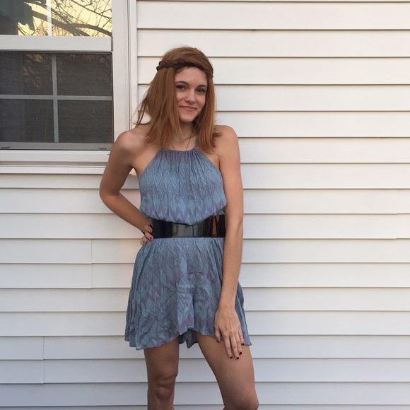 NWT Romper with Tribal Design M/L - Picture 2 of 6